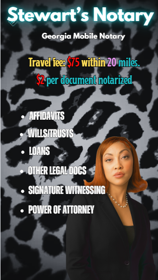 Mobile Notary Public