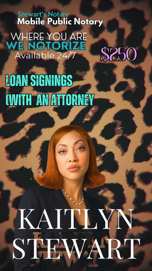 Loan Signing Agent ($250 Flat Fee)